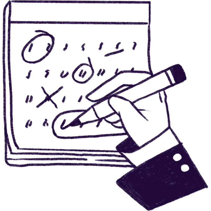 calendar-and-hand