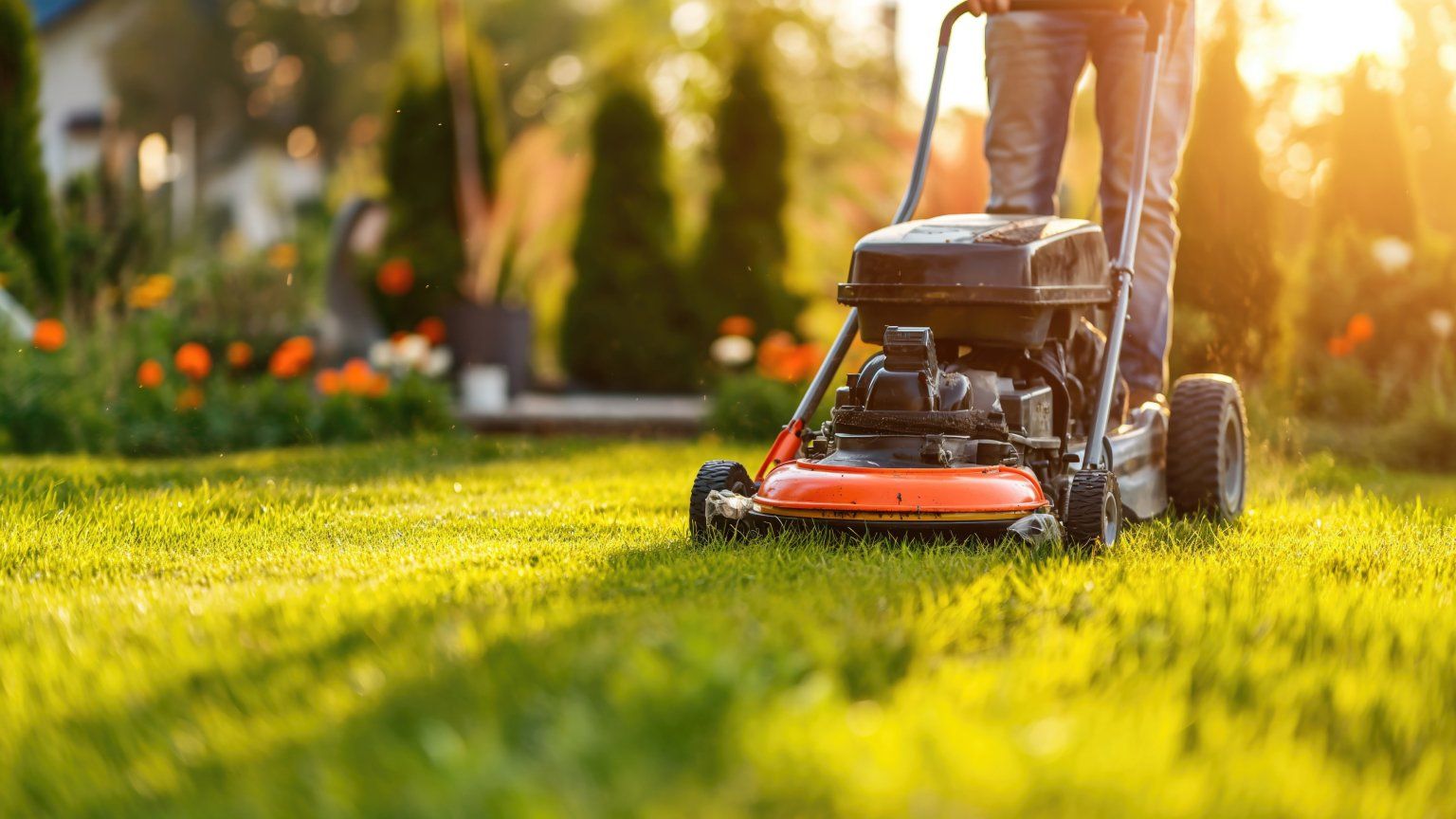 lawn mowing