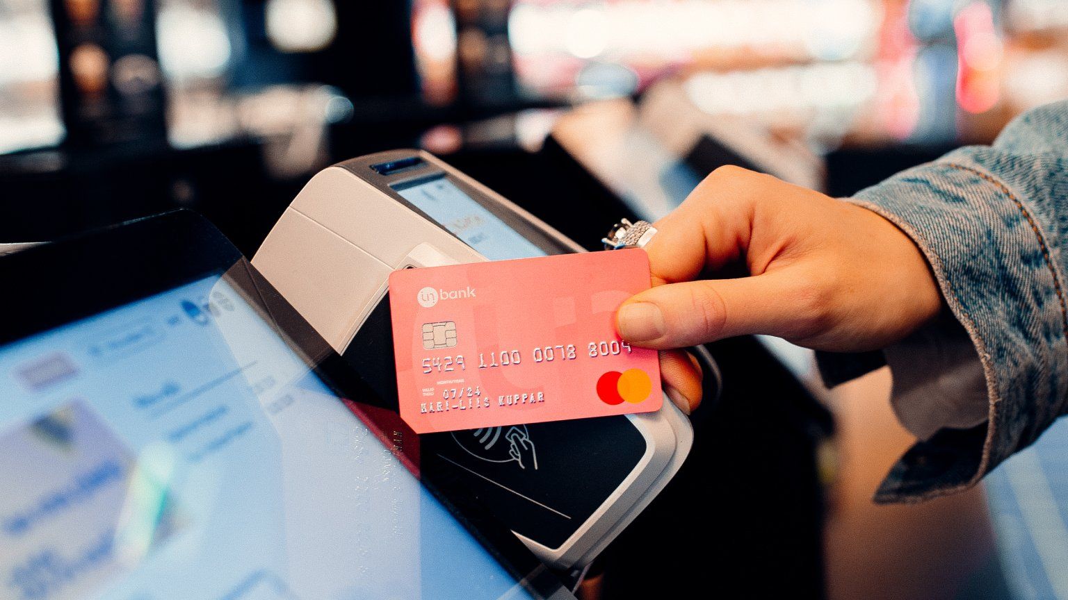 making payment